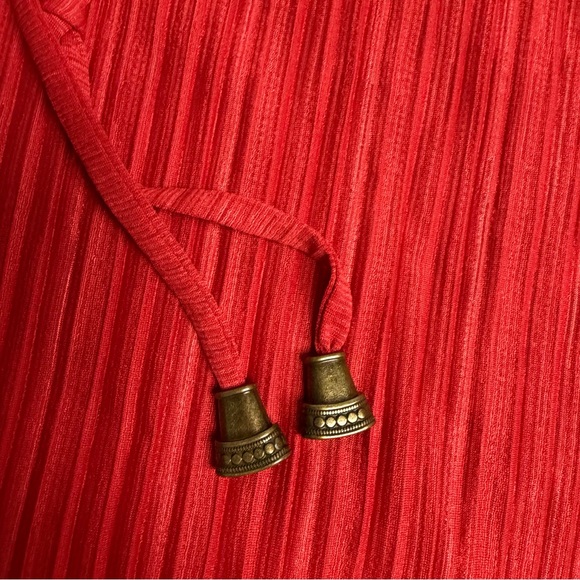 Free People "Can't Help It" Pleated Mini Dress - Picture 4 of 9